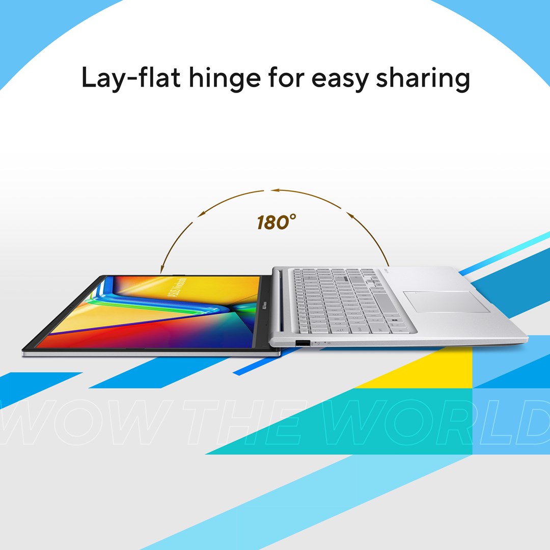 Laptop ASUS Vivobook 15 X1504VA-BQ2947, Intel Core 5 120U, 15.6", 16GB RAM, 512GB SSD, Intel Graphics, i kaltër