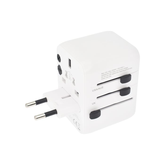 Dviced Universal Travel Adapter 28W, White