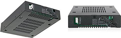 Adaptues kasete Icy Dock MB993SK-B, 3x 2.5" HDD SSD, SAS SATA, i zi