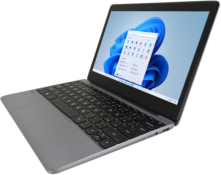 Laptop UMAX VisionBook 12WRx, 11.6'', Intel Celeron, 4GB RAM, 128 GB eMMC, Intel UHD Graphics, i hirtë