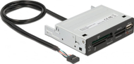 Читач на картички DeLOCK 3.5\", USB 2.0, 5 слотови, со USB Type A порта
