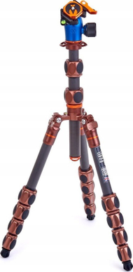 Tripod 3 Legged Thing Pro 2.0 Leo me AirHed Pro LV, profesional, bronz