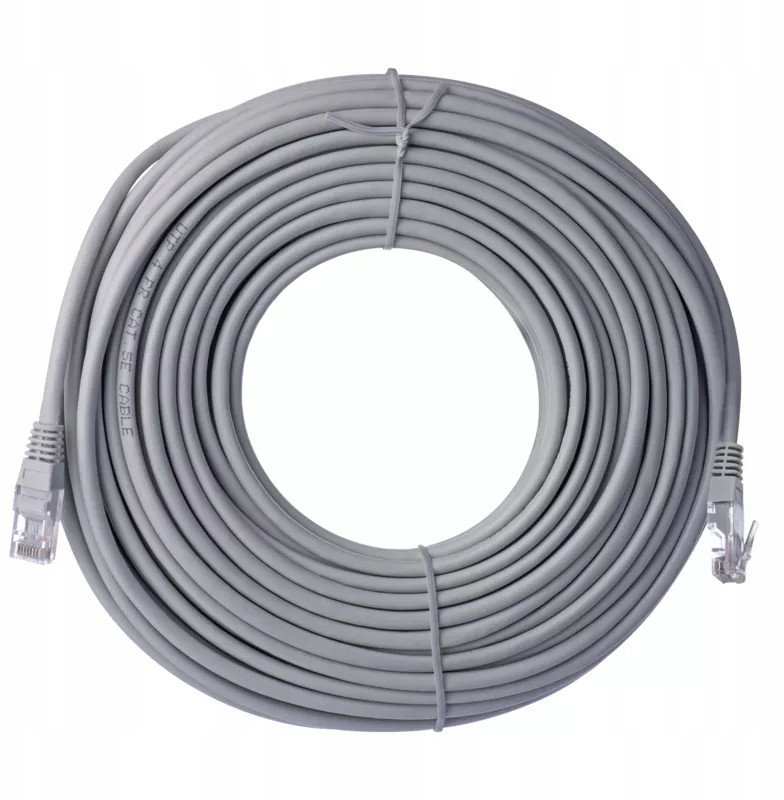 Kabllo rrjeti EMOS Patch Cable UTP Cat 5E S9130, 25 m, gri