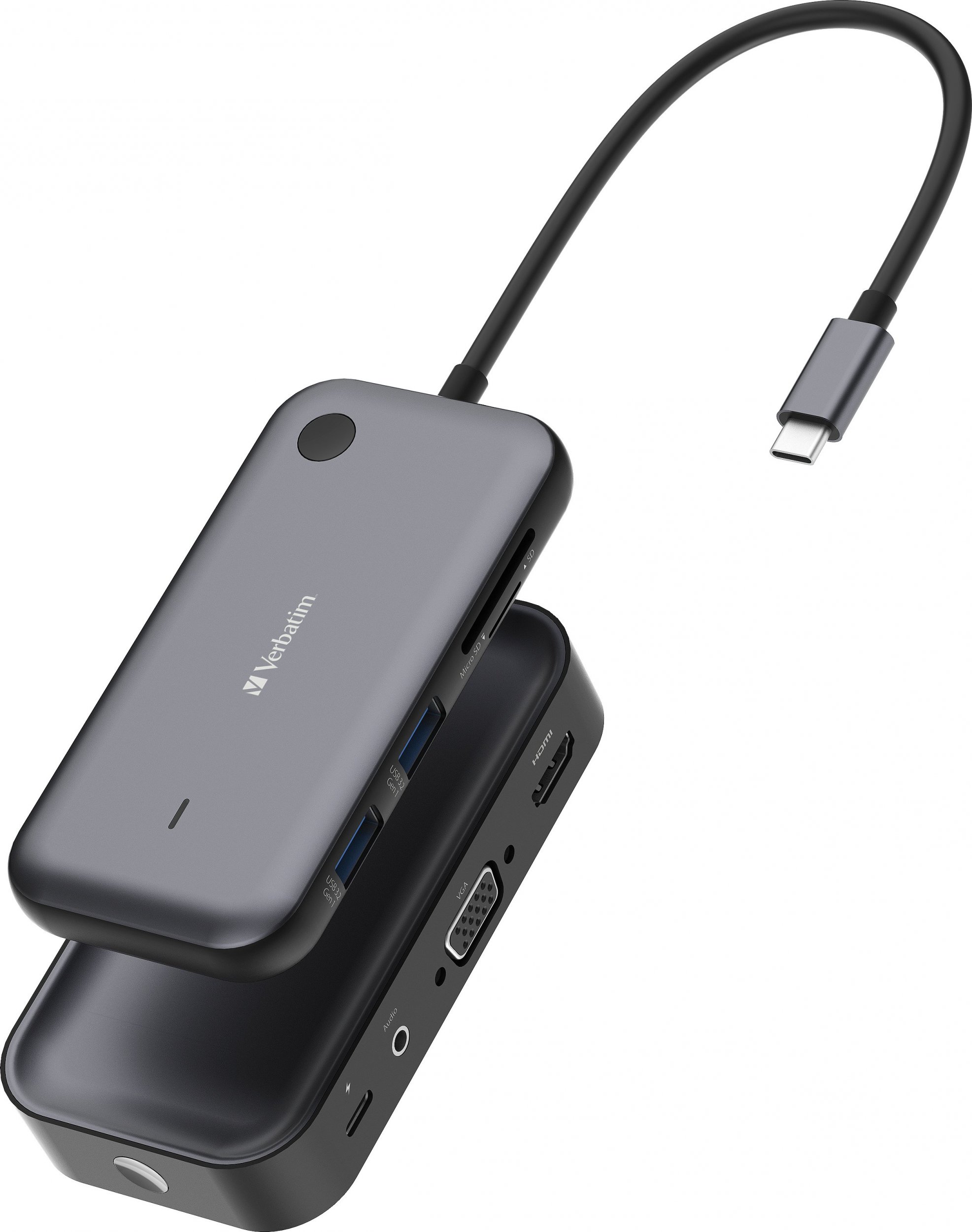 Transmetues wireless imazhi me HUB Verbatim WDA-01, USB, Wi-Fi, i zi