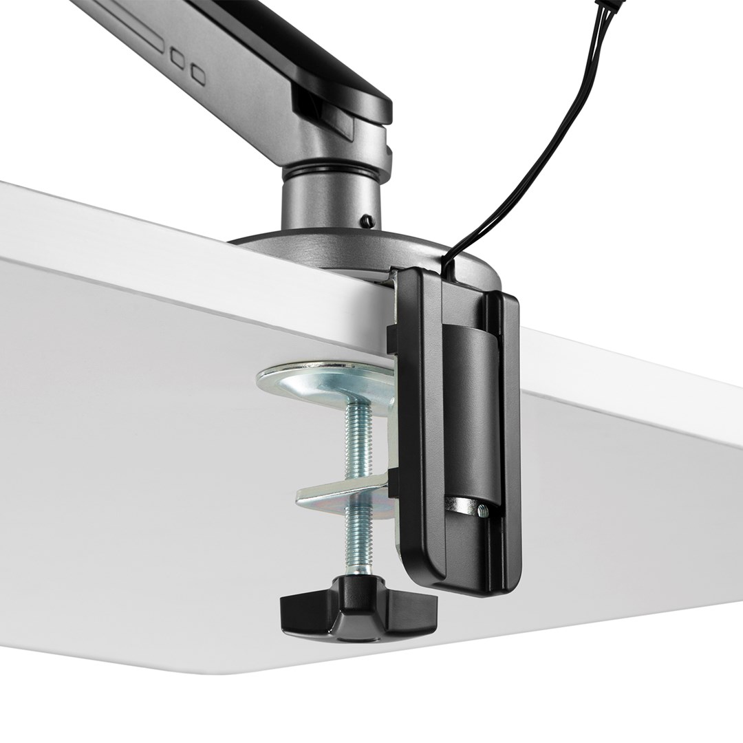 Mbajtëse tavoline për monitor Maclean, 17-32", e zezë