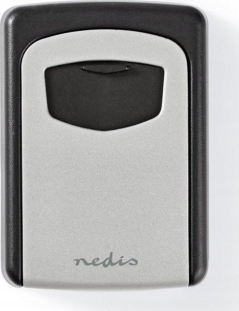 Kuti çelësash Nedis, kombinim 4 shifror, montim në mur, e zezë gri