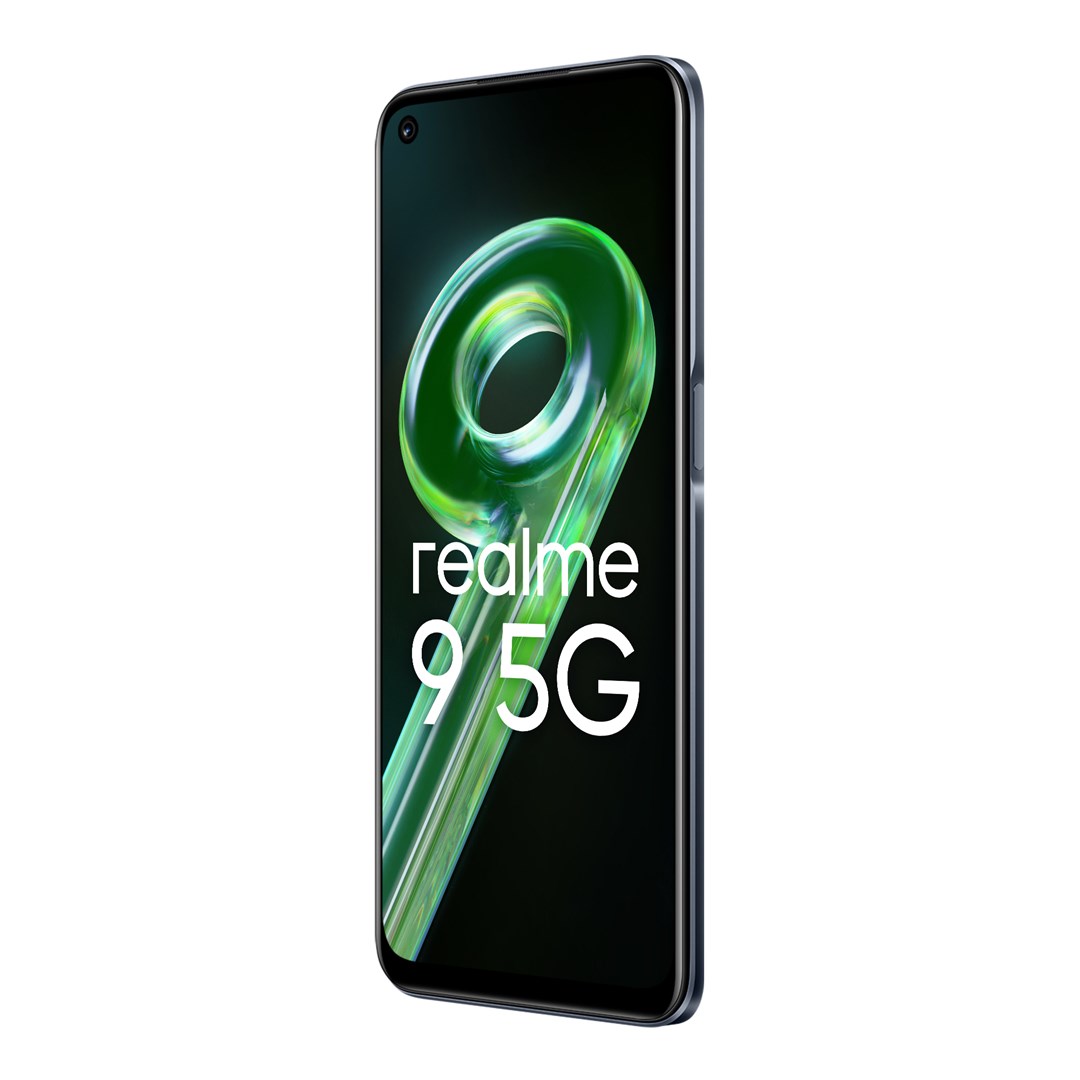 Мобилен телефон REALME 9, 6.6\", Snapdragon 695 5G, 4GB RAM, 128GB, црн
