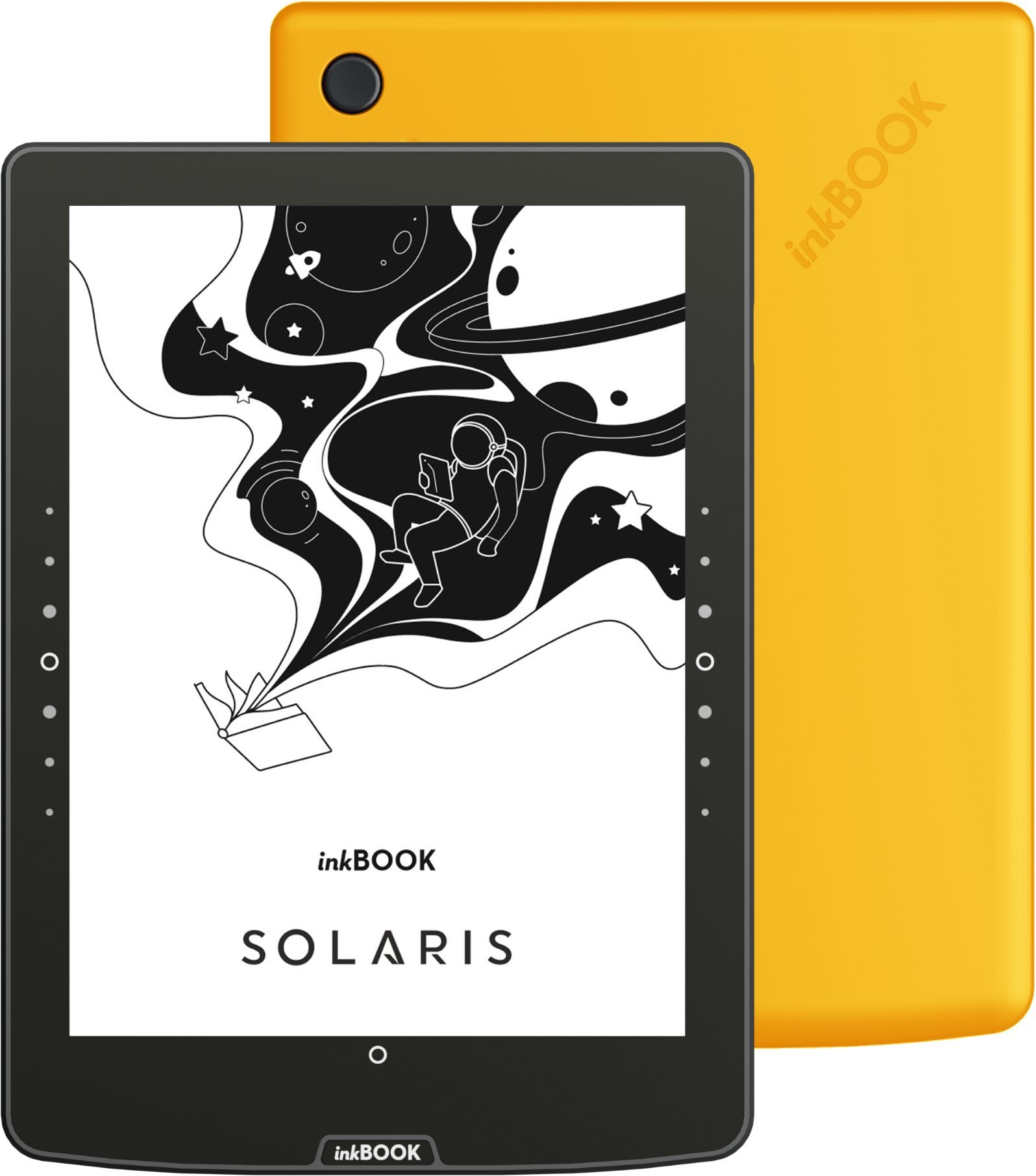 Lexues elektronik Inkbook Giallo Solaris, ekran E-Ink, ndriçim i integruar, i verdhë