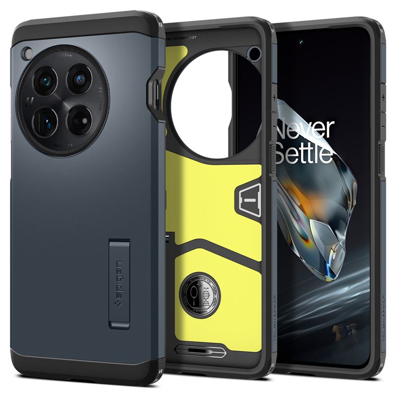 Mbrojtëse për celular OnePlus 12 Spigen Tough Armor, e zezë