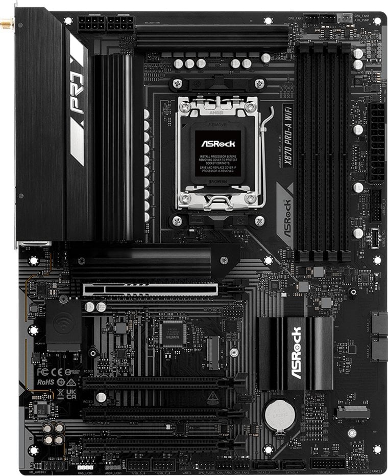 Pllakë amë Asrock X870 Pro-A WiFi, socket AM5, DDR5, ATX