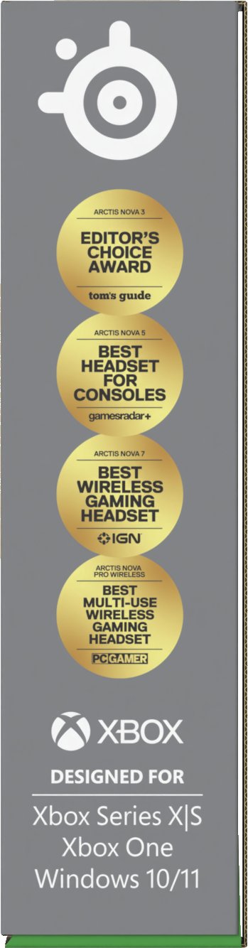 Geјминг слушалки SteelSeries Arctis Nova 3X Wireless, Xbox, безжични, црни