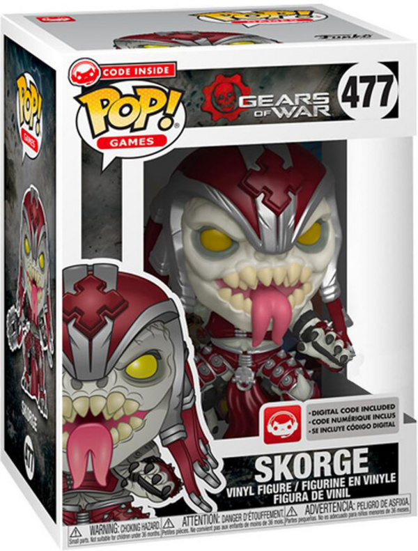 Foto e Lodër Funko POP! Gears of War - Skorge with Staff 