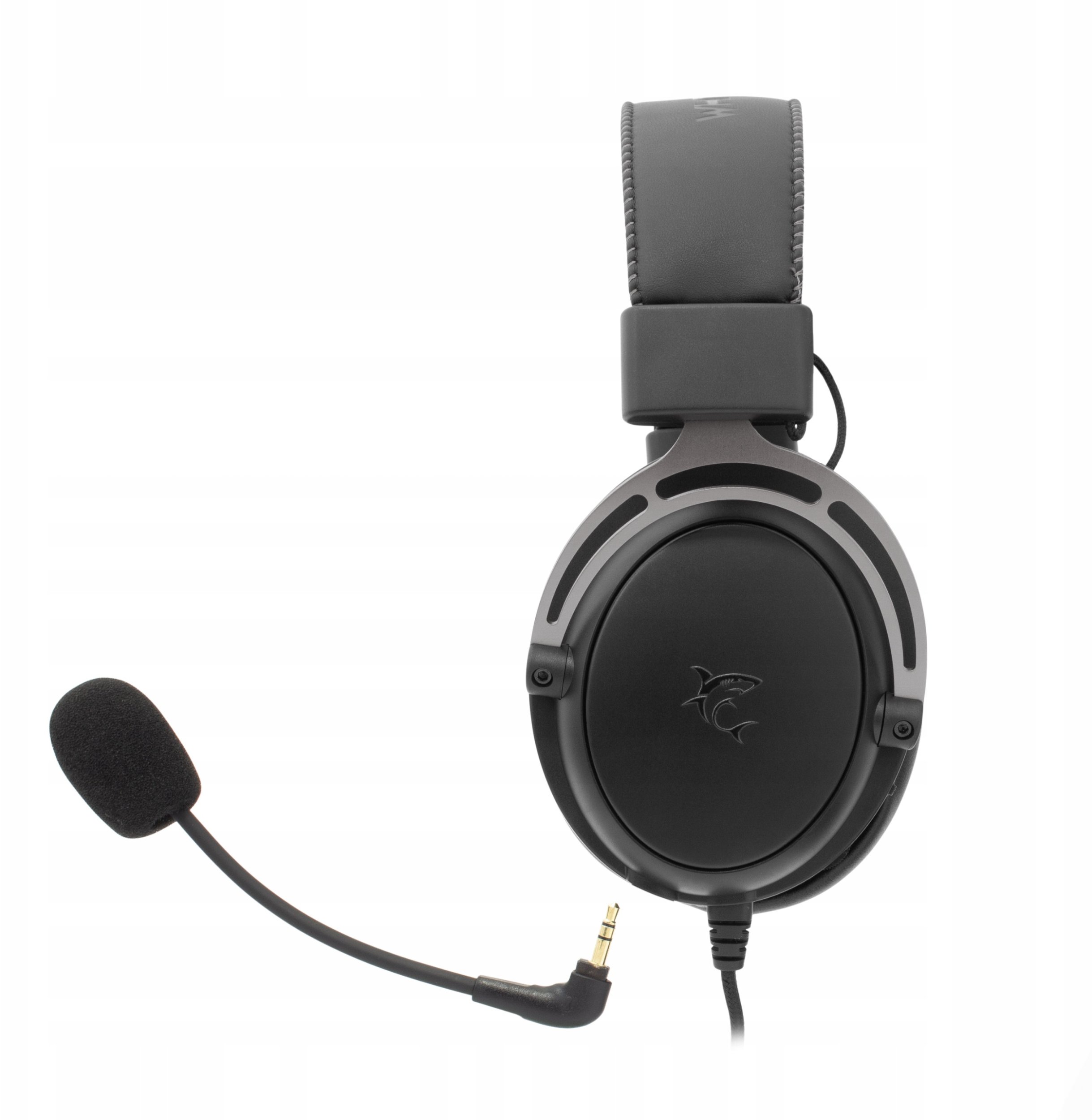 Kufje gaming White Shark GORILLA, me mikrofon, kabllo 2 m, të zeza gri