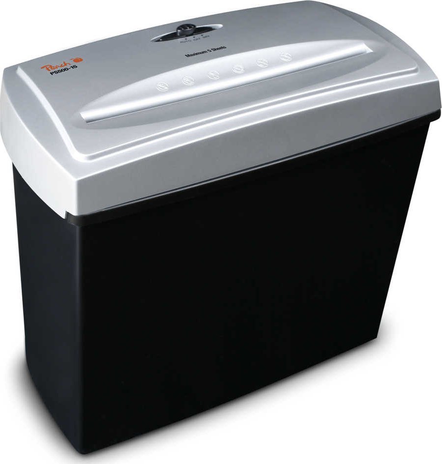 Grirës letrash Peach PS500-15, cross cut, 21 cm, i zi