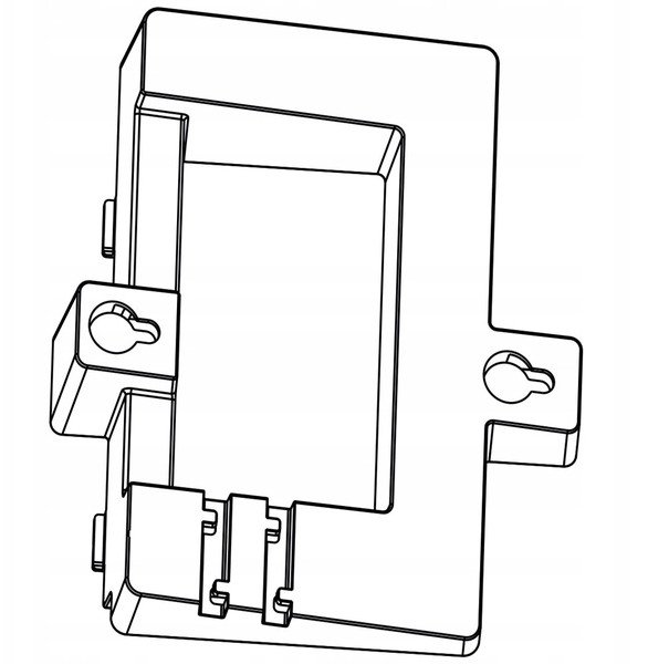 Mbajtëse muri telefoni Grandstream GRP_WM_L, për IP GRP2614 GRP2615 GRP2616 GRP2670 GXV3350, e zezë