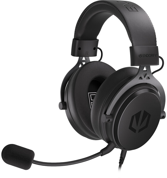 Kufje Endorfy Viro Plus USB, të zeza