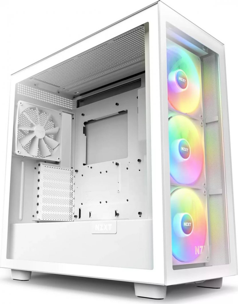 Kasë Nzxt H7 Elite, e bardhë