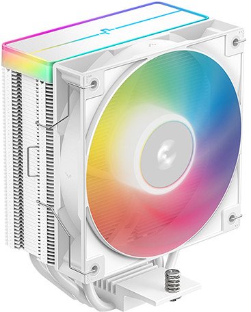 Ftohës CPU Deepcool AG400 WH ARGB V2, 120mm, ARGB, i bardhë