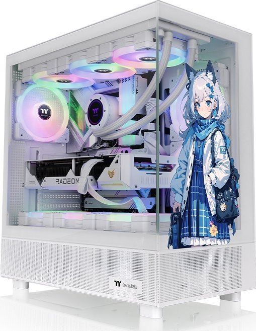 Kasa PC Thermaltake View 270 TG SP Edition, Mid Tower, ARGB, e bardhë