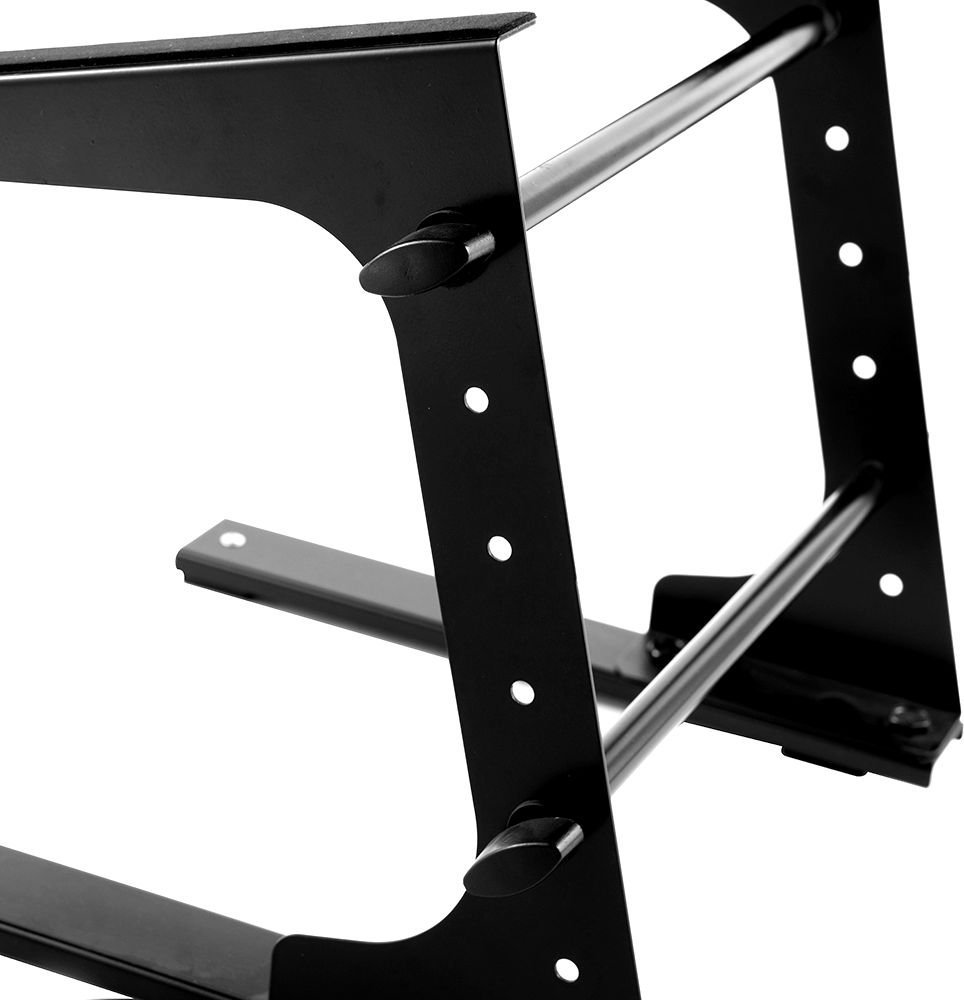 Држач за лаптоп Mozos LS7, челик и пластика, капацитет 6 kg, црна боја