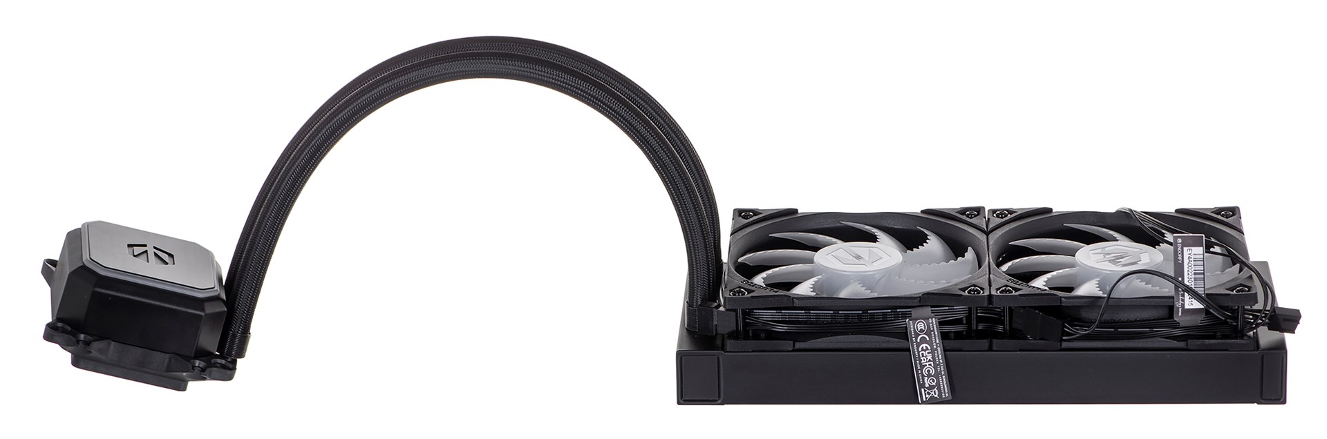 Ftohës me ujë Endorfy Navis F240 ARGB, 24 cm, i zi