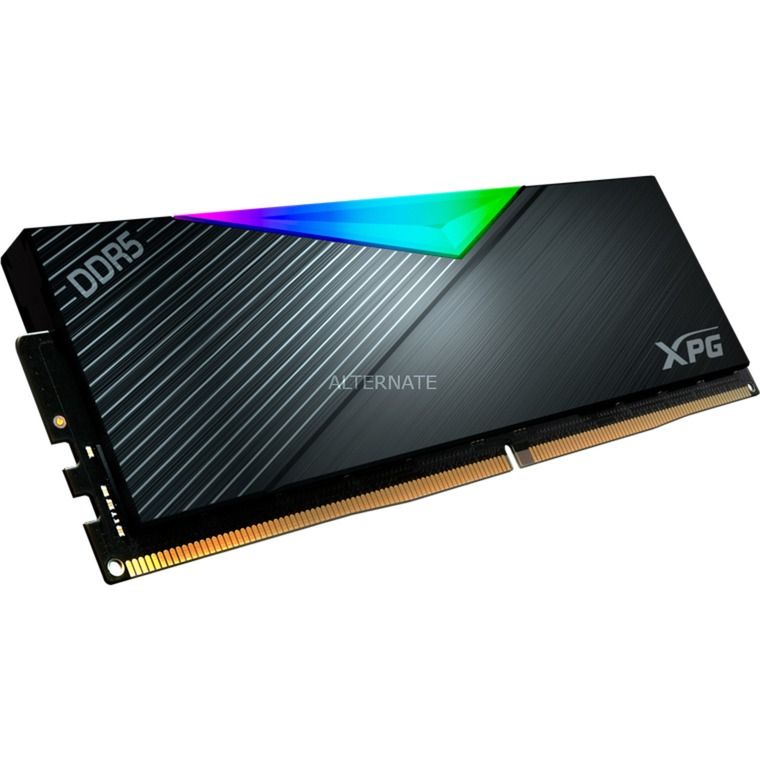 Memorie RAM XPG Lancer RGB, 16GB DDR5, 5200Mhz, DDR5, e zezë
