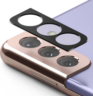 Mbrojtëse kamere Ringke Camera Styling për Samsung Galaxy S21 Plus, çelik inox, e zezë