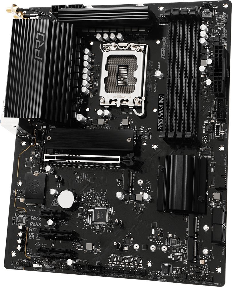 Pllakë amë ASRock Z890 Pro-a WiFi, DDR5, PCIe 5.0, ATX