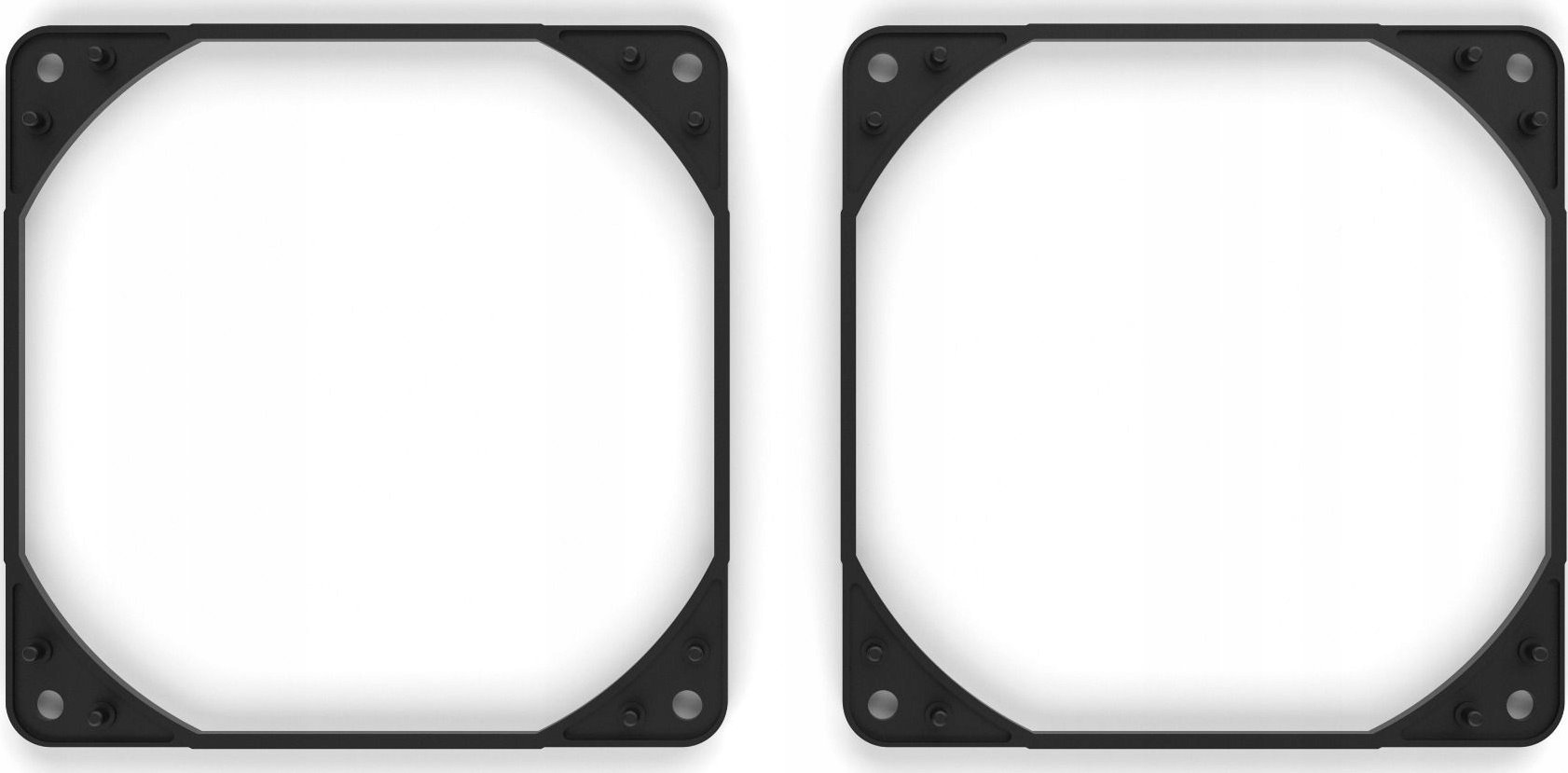 Дистанцер рамки за вентилатор за компјутер Ноцтуа NA-IS1-12 Sx2, 120mm, сет 2 парчиња, црни