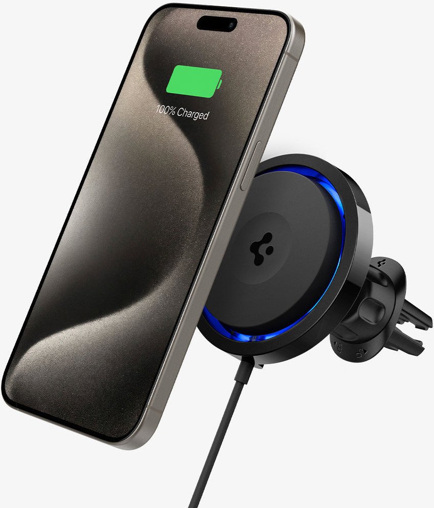 Karikues wireless magnetik Spigen OneTap Pro 3, MagSafe, karikim i shpejtë, i zi