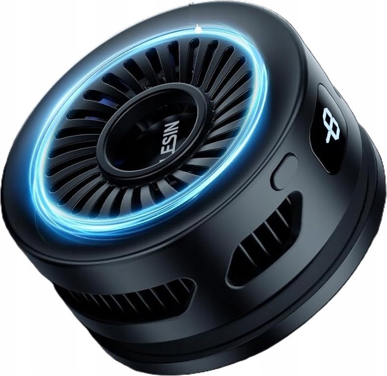 Ладилник за телефон Telesin, со безжичен полнач, црн