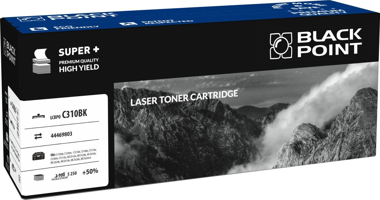 Toner zëvendësues Black Point LCBPOC310BK, i zi