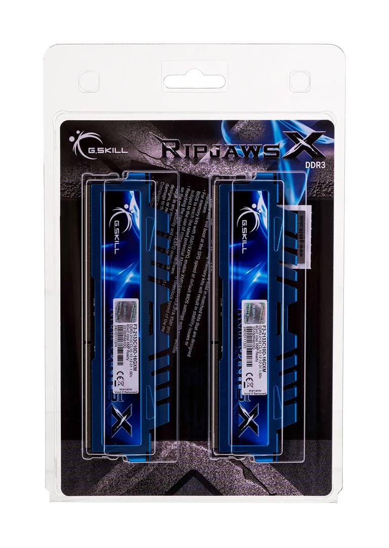 Memorie RAM G.Skill RipjawsX, DDR3, 16GB, 2133 MHz, CL12