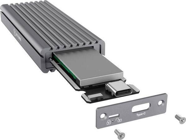 Disk Icy Box for M.2 NVMe SSD - USB-C 3.1