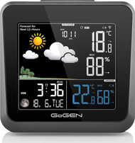 Stacion meteorologjik GoGen ME3236, i zi Stacion meteorologjik GoGen ME3236, i zi