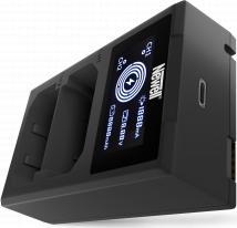 Полнач за батерии Newell FDL USB C NL2546, за NP FZ100, LCD екран, црн