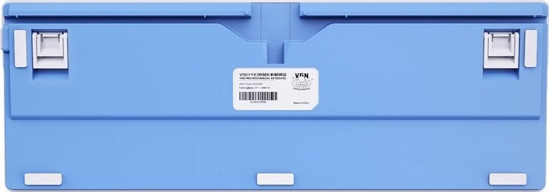 Tastierë gaming VGN V98Pro V2, mekanike, wireless 2.4 GHz Bluetooth, RGB, Arctic Fox e bardhë