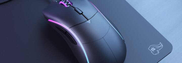 Shtresa për maus Glorious Model O Grip Tape, të zeza