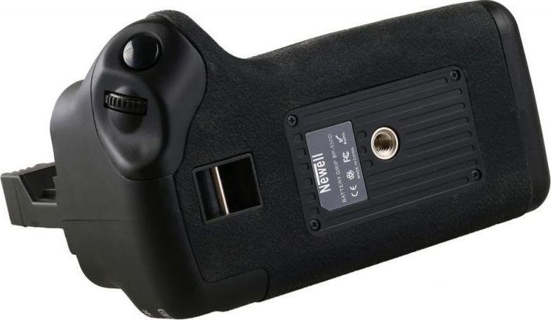 Dorezë baterie Newell BG-E8 për Canon 550D, kapacitet i zgjeruar, ergonomi e përmirësuar, e zezë