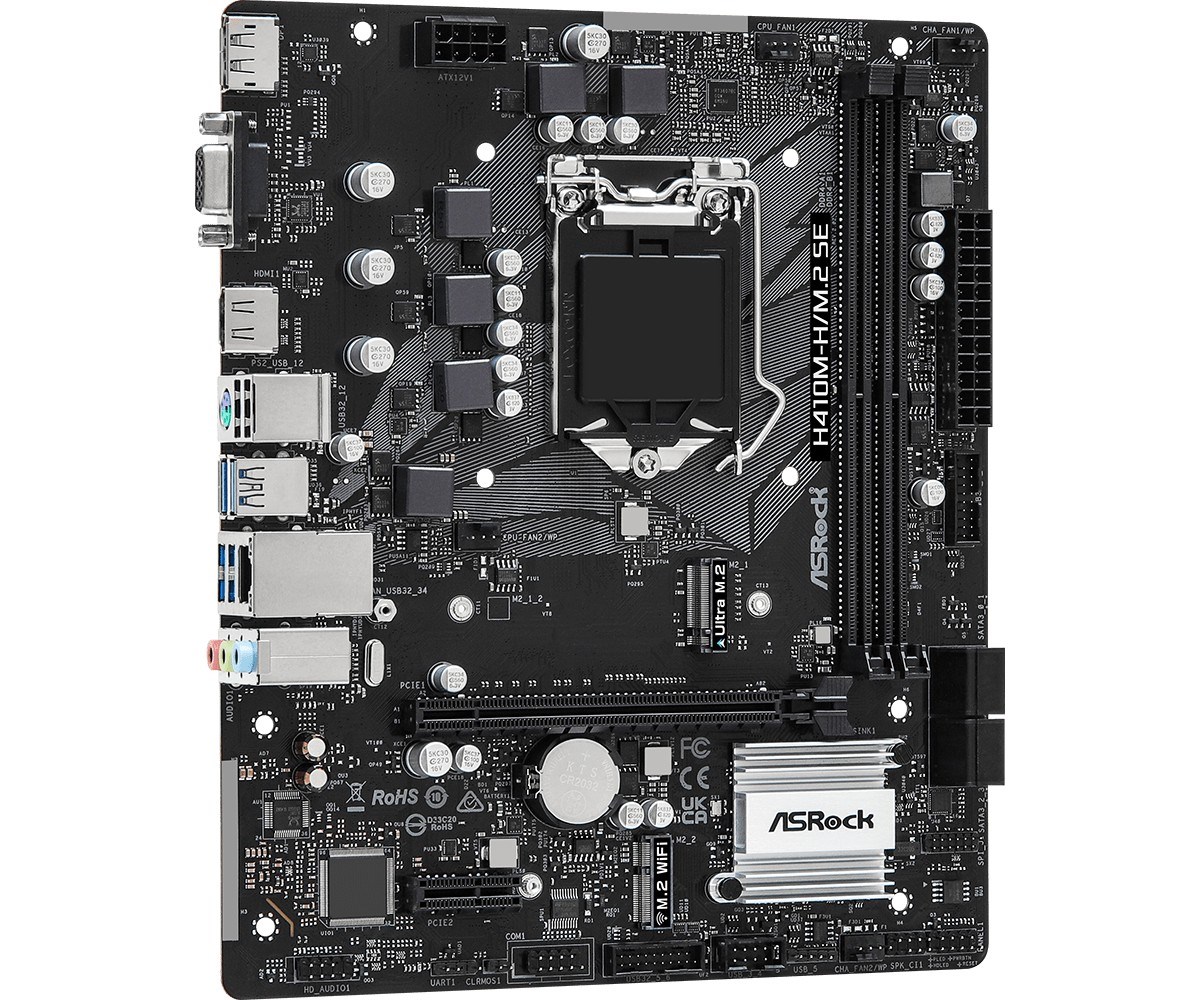 Матична плоча Asrock H410M-H/M.2 SE