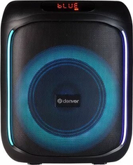 Kutitë folës Denver BPS-165, 200W, Bluetooth, LED, i zi