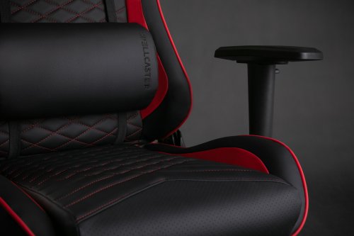 Стол SENSE7 Spellcaster, црно/црвенa боја