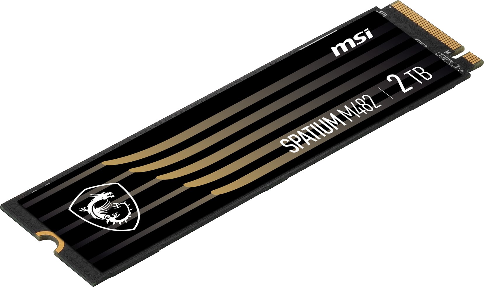 Диск SSD MSI SPATIUM M482, 2TB, PCIe 4.0 NVMe, црн