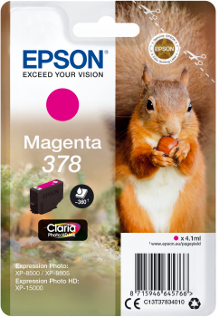 Ngjyrë printeri Epson Singlepack 378 Claria Photo HD, magenta