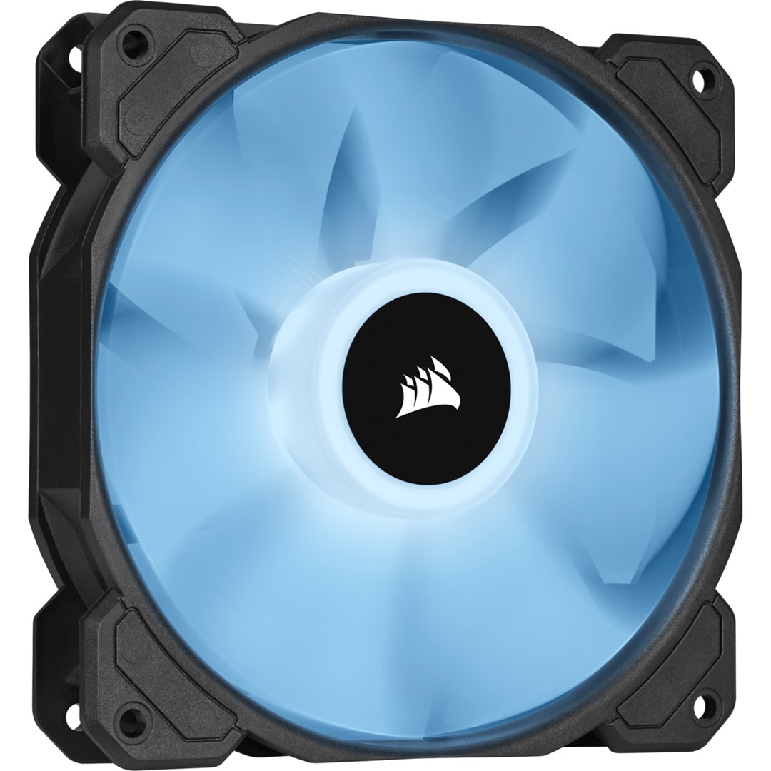 Set ventilatorë CORSAIR iCUE SP120 RGB ELITE, 120mm, PWM, 1500 RPM, i zi