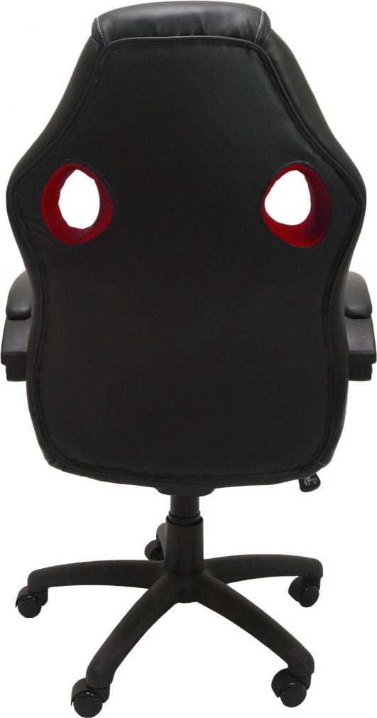 Karrige zyre gaming Topeshop ENZO, ergonomike, e kuqe e zezë