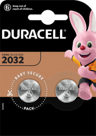 Bateri Duracell Electronics CR2032 220mAh, 2 pjesë