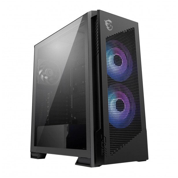 Kuti PC MSI MPG VELOX 300R AIRFLOW PZ, Mid Tower, xham i temperuar, e zezë