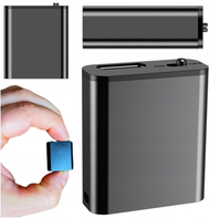 Мини снимач на звук May Q8, 16GB, DSP, со магнет, црн