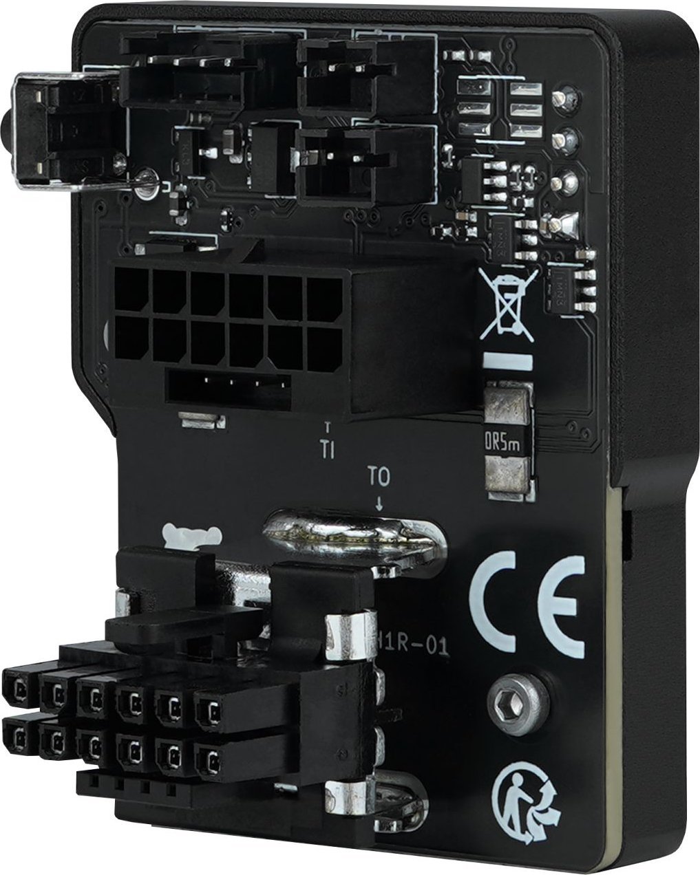 Монитор за енергија на графичка картичка Thermal Grizzly WireView Pro, 1x 12VHPWR Reversed, OLED екран, црн